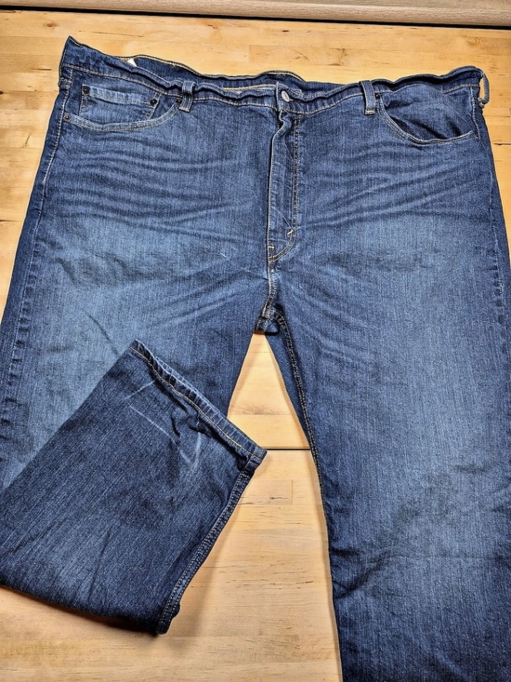 Levi's 502 Men's Straight Leg Jeans 48x29